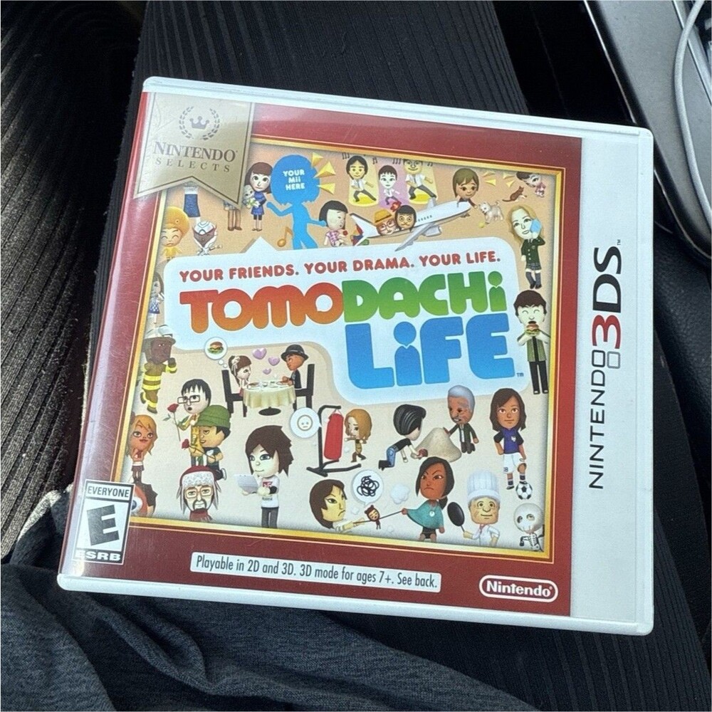 Nintendo Tomodachi Life for Nintendo 3DS w/ Case, NTSC-U/C (2014)